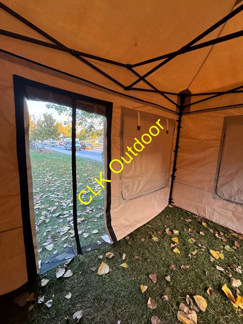 CLK KARAVAN ÇADIRI KIŞ BAHÇESİ GAZEBO KATLANIR TENTE