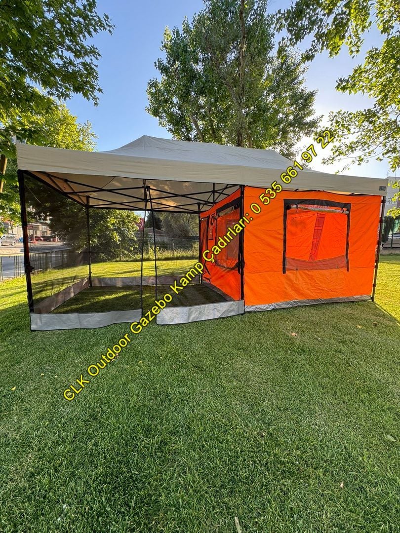 CLK Outdoor Gazebo Portatif Katlanır Kamp Çadırı