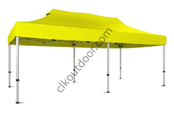 CLK 4x8 40 mm Katlanabilir Tente Gazebo Çadır Gazebo Çadır Katlanır Çardak Sarı
