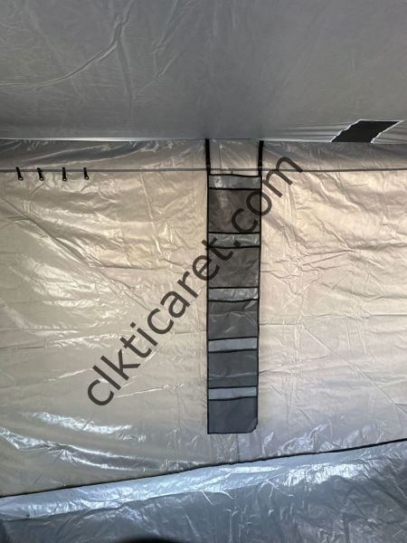 CLK 3x6 Verendalı 40 mm Profil Portatif Katlanır Gazebo Kamp Çadır Yeşil
