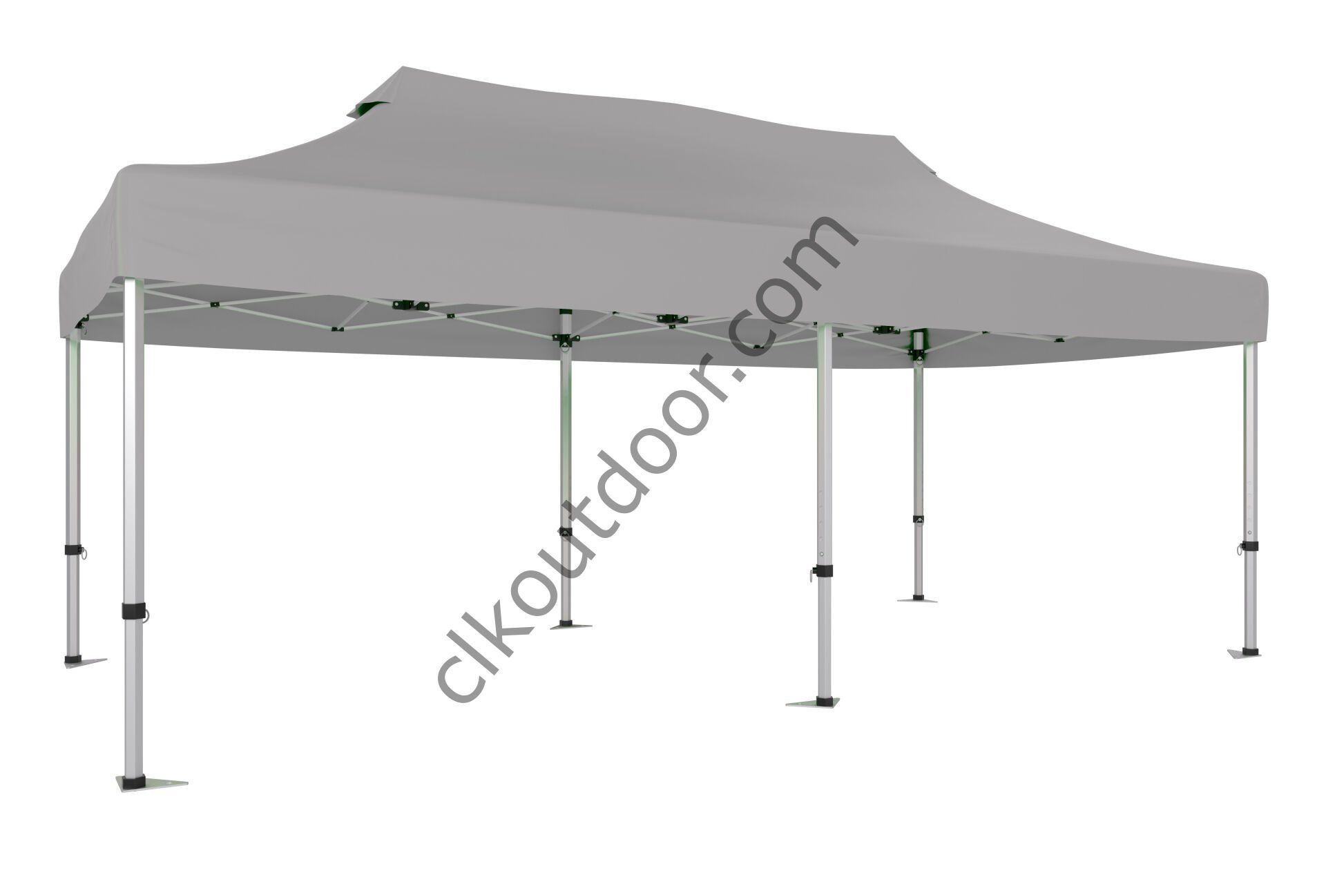 CLK 4x8 40 mm Katlanabilir Tente Gazebo Çadır Gazebo Çadır Katlanır Çardak Açık Gri