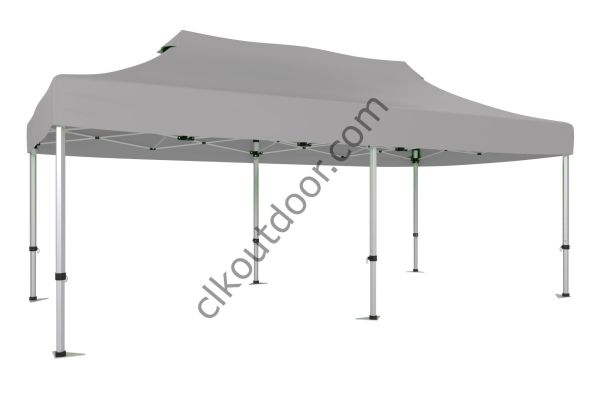 CLK 4x8 40 mm Katlanabilir Tente Gazebo Çadır Gazebo Çadır Katlanır Çardak Açık Gri