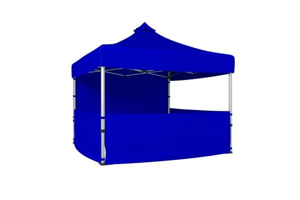 CLK 3x3 40 mm Katlanabilir Tente Gazebo Çadır Gazebo Çadır 1 Tam Duvar 3 Yarım Duvar