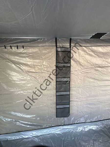 CLK 3x6 Verendalı 30 mm Profil Katlanır Portatif Gazebo Kamp Çadır Antrasit Gri Bej