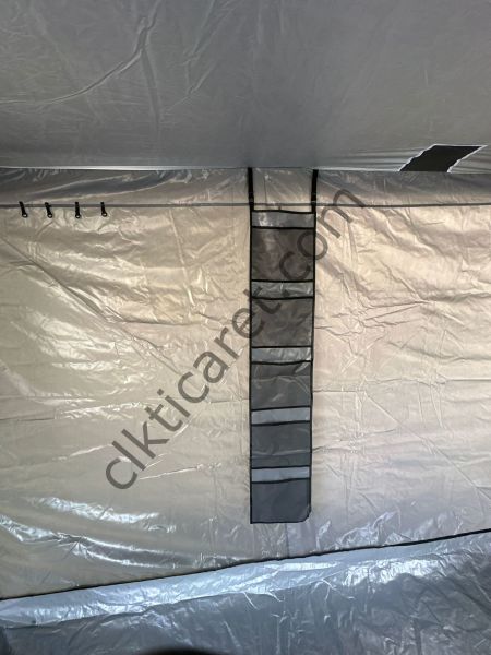 CLK 3x6 Verendalı 30 mm Profil Katlanır Portatif Gazebo Kamp Çadır Antrasit Gri Kamuflaj Desen