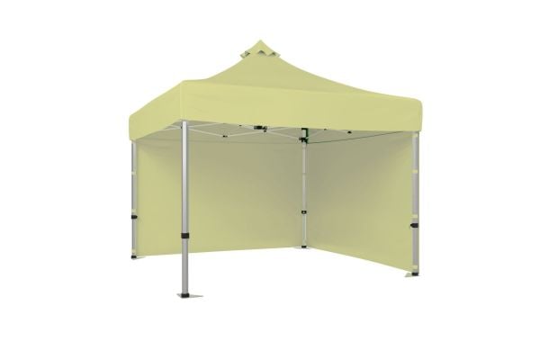 CLK 4x4 Katlanabilir Tente Gazebo Çadır 40mm Çelik Profil 2 Yan Kapalı