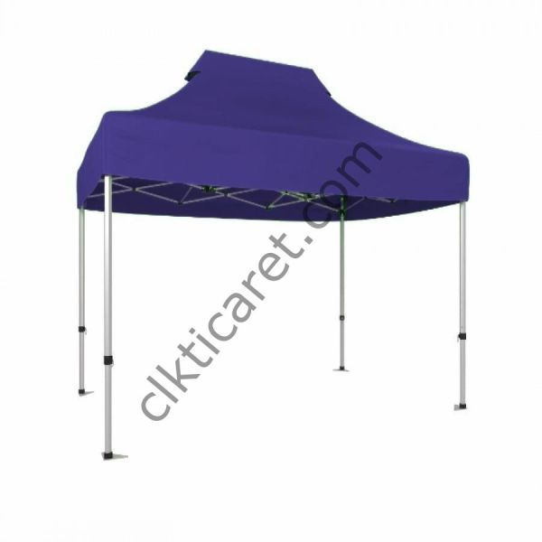 CLK 2x3 40mm Alüminyum Katlanabilir Portatif Tente Gazebo Çadır Lacivert