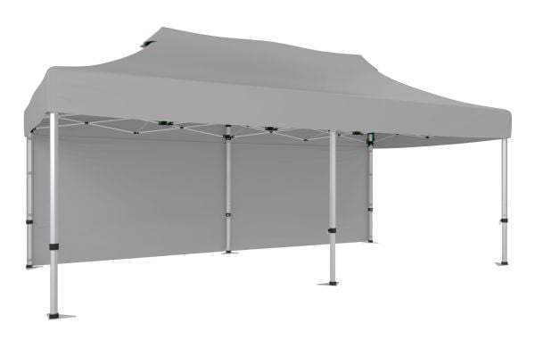 CLK 3x6 40mm Alüminyum Katlanabilir Tente Gazebo Çadır Arkası Kapalı