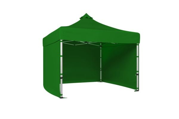 CLK 4x4 52mm Kalın Alüminyum Katlanabilir Tente Gazebo Çadır 3 Kenar Kapalı