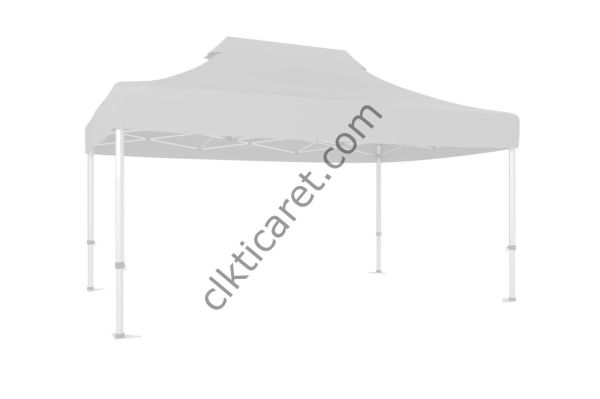 CLK 4x6 52mm Kalın Alüminyum Katlanabilir Tente Gazebo Çadır Gazebo Çadır Beyaz