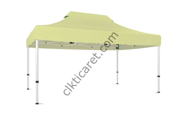 CLK 4x6 52mm Kalın Alüminyum Katlanabilir Tente Gazebo Çadır Gazebo Çadır Krem