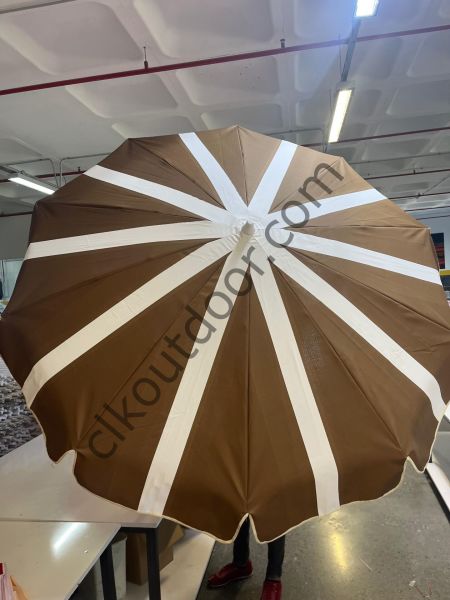 CLK 200/10 Çap 200 Kırmızı Otel Plaj Bahçe Balkon Havuz Şemsiyesi