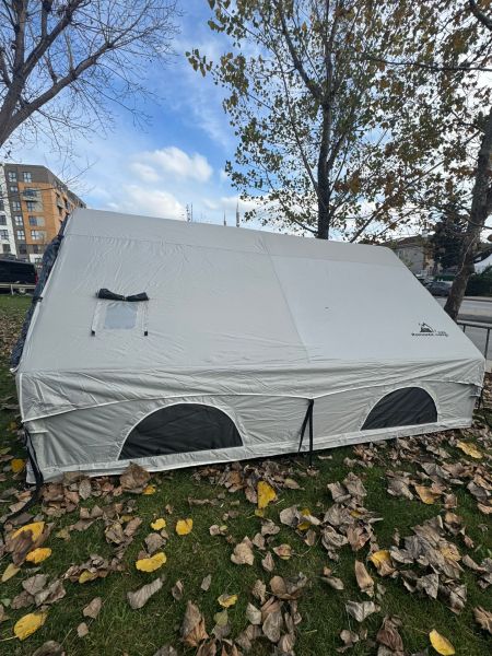 CLK Outdoor 3x4 Metre Airfree Romantic Şişme Kamp Çadırı Profesyonel Askeri Model