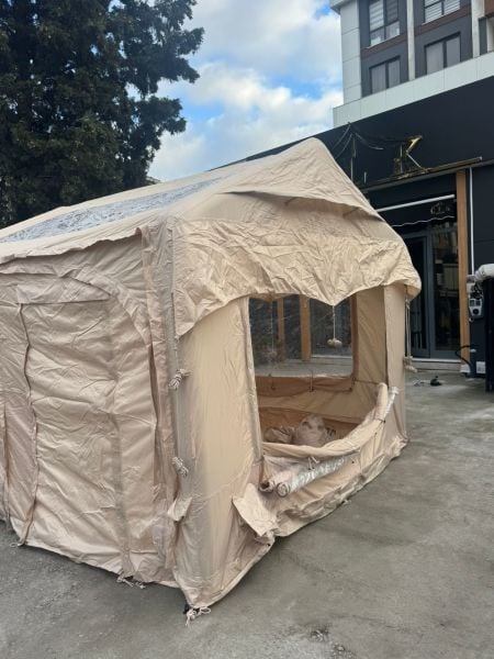 CLK Outdoor Airfree 9 Metrekare Şişme Kamp Çadırı Profesyonel