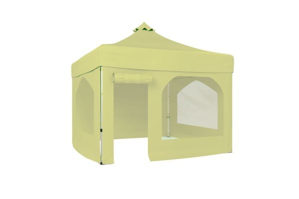 CLK 4x4 40 mm Katlanabilir Tente Gazebo Çadır Gazebo Çadır 2 Yan Pencereli 1 Yan Aksesuarsız 1 Yan Kapı ve Pencereli