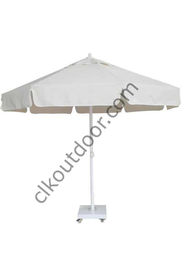 CLK 2 mt Mega Yuvarlak Şemsiye Q50 Bahçe Cafe Otel Plaj Havuz Şemsiyeleri