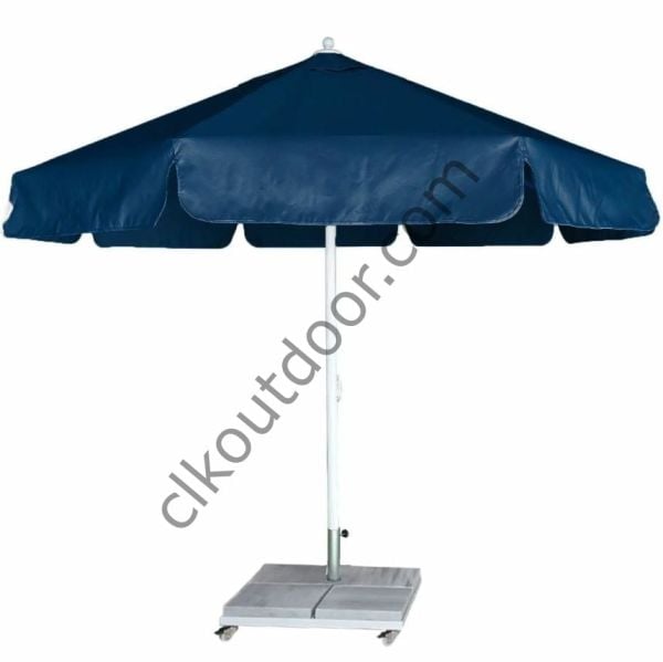 CLK 3,5 Metre Yuvarlak Mega Q60 Şemsiye Bahçe Cafe Havuz Otel Restorant Şemsiyeleri