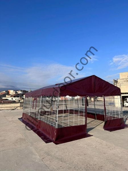 CLK 4x6 Metre Kamelya Bahçe Tentesi Kış Bahçesi Branda