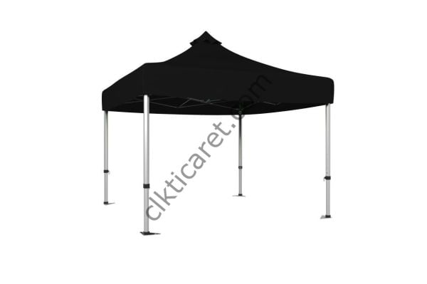 CLK 3x3 Katlanabilir Tente Gazebo Çadır 40mm Gazebo Çadır Siyah