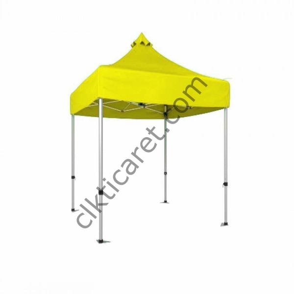 CLK 2x2 40mm Alüminyum Katlanabilir Tente Gazebo Çadır Sarı