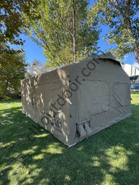 CLK Outdoor Airfree Soldier Large 16 Metrekare Şişme Kamp Çadırı Profesyonel Askeri Model