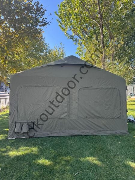 CLK Outdoor Airfree Soldier Large 16 Metrekare Şişme Kamp Çadırı Profesyonel Askeri Model
