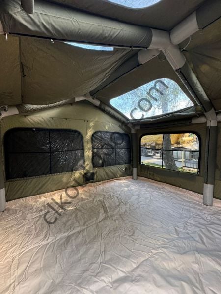 CLK Outdoor Airfree Soldier Large 16 Metrekare Şişme Kamp Çadırı Profesyonel Askeri Model