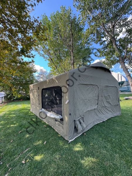 CLK Outdoor Airfree Soldier Large 16 Metrekare Şişme Kamp Çadırı Profesyonel Askeri Model