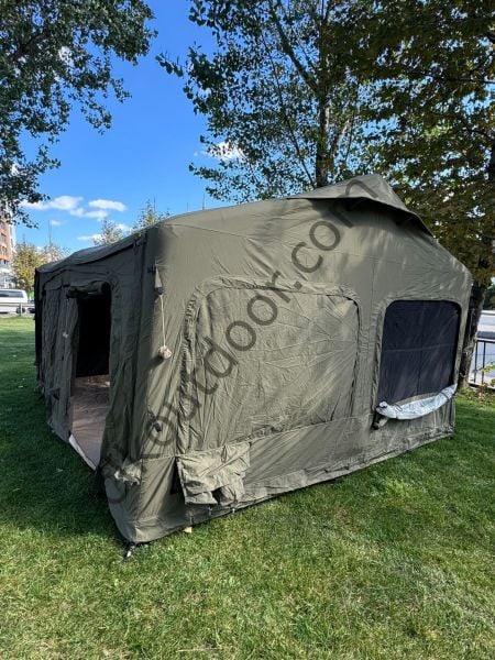 CLK Outdoor Airfree Soldier Large 16 Metrekare Şişme Kamp Çadırı Profesyonel Askeri Model