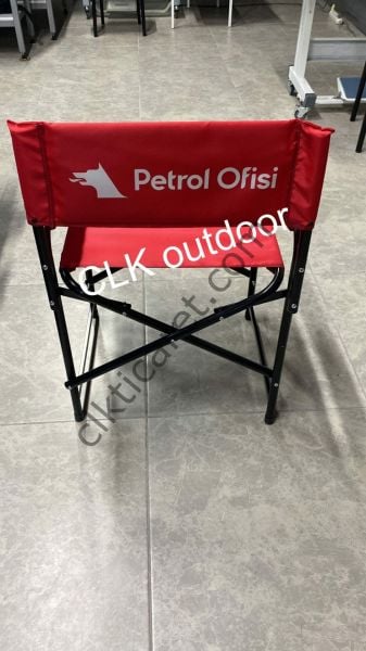 CLK Katlanır Sandalye Logo Baskılı Katlanabilir Rejisör Sandalye İmalatı ve Satışı