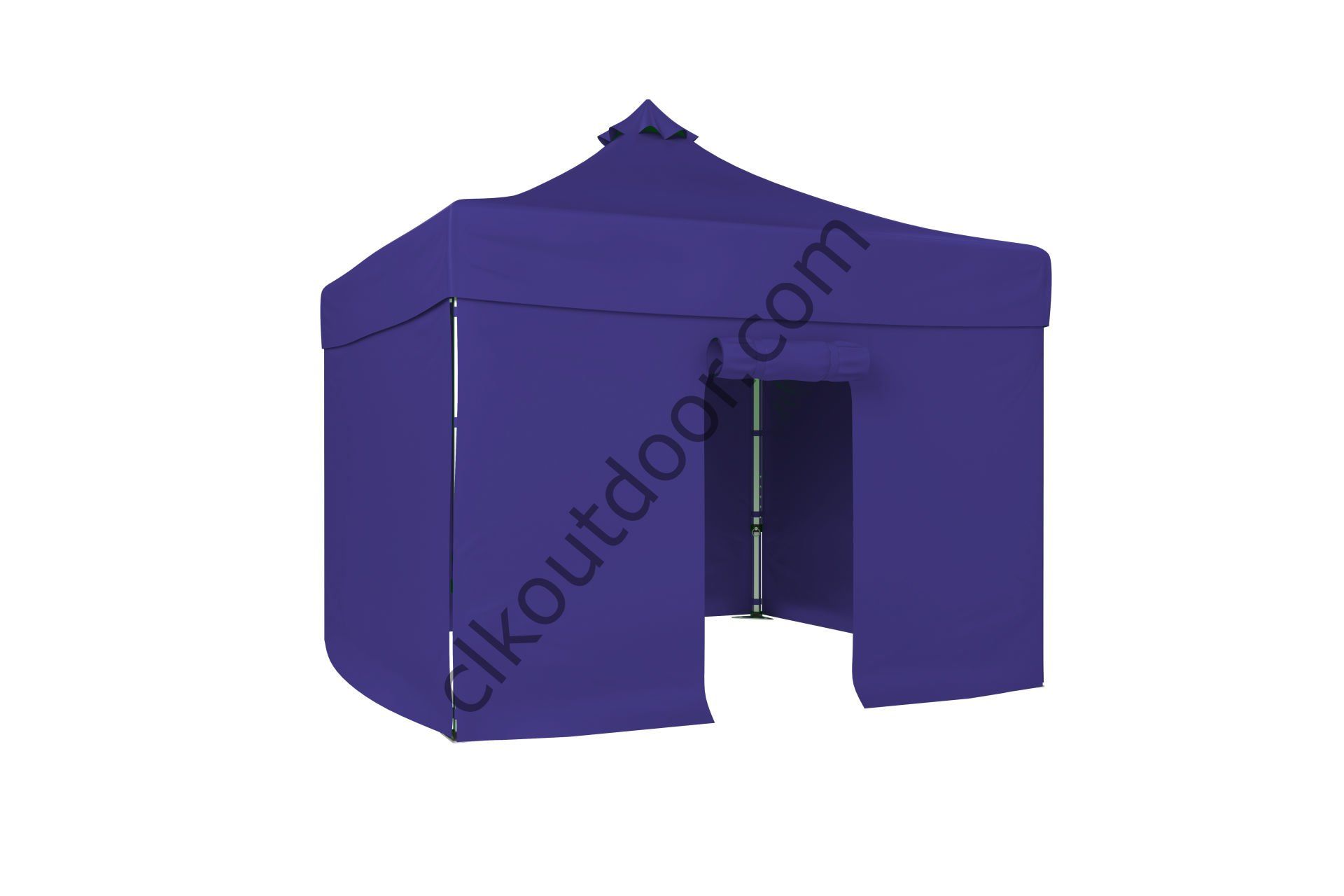CLK 3x3 Metre Kısa Bagaj Boy 115 cm Katlanabilir Gazebo Çadır 4 Yan Perdeli 1 Kapılı Lacivert