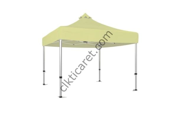 CLK 4x4 Katlanabilir Tente Gazebo Çadır 40mm Krem