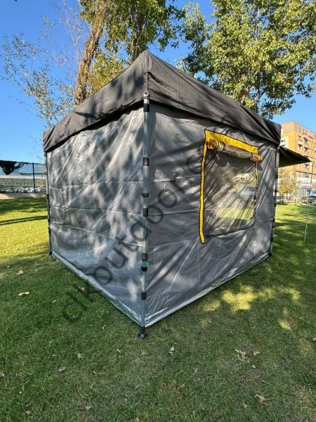 CLK 3x3 Metre 30mm Gazebo Katlanabilir Kamp Çadırı Portatif Tenteli Model Siyah