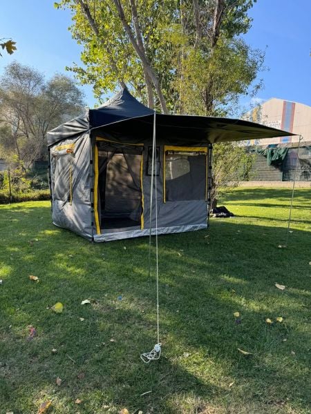 CLK 3x3 Metre 30mm Gazebo Katlanabilir Kamp Çadırı Portatif Tenteli Model Benetton Yeşil