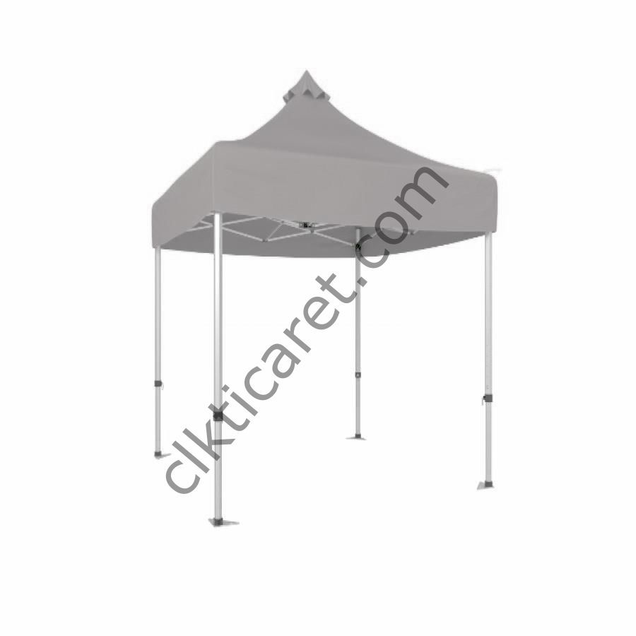 CLK 2x2 Katlanabilir Tente Gazebo Portatif Çadır Açık Gri