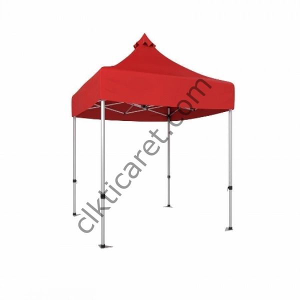 CLK 2x2 Katlanabilir Tente Gazebo Portatif Çadır Kırmızı
