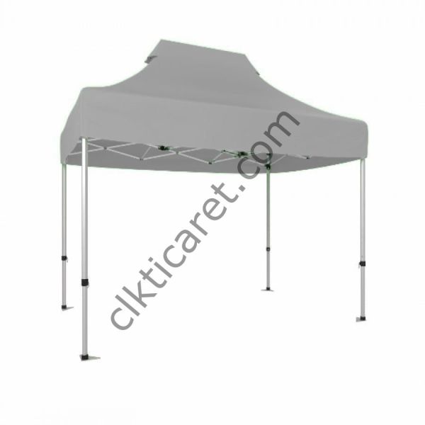 CLK 2x3 Katlanabilir Tente Gazebo Portatif Çadır Açık Gri