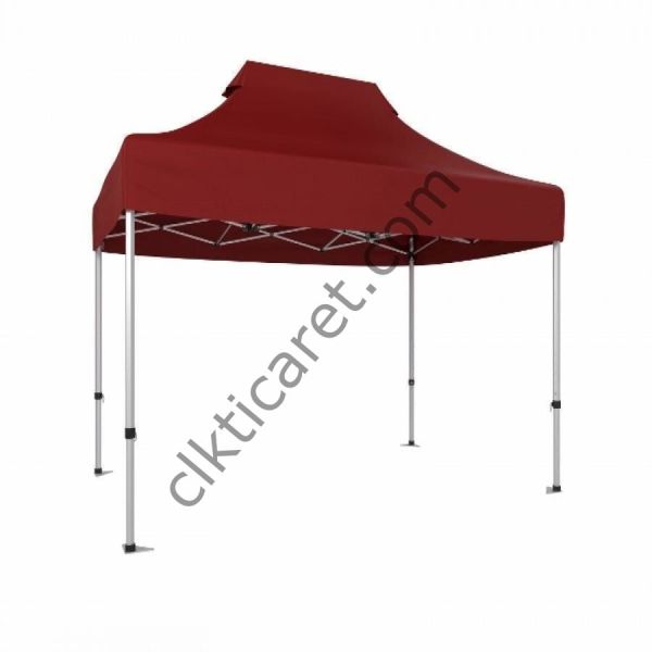CLK 2x3 Katlanabilir Tente Gazebo Portatif Çadır Bordo
