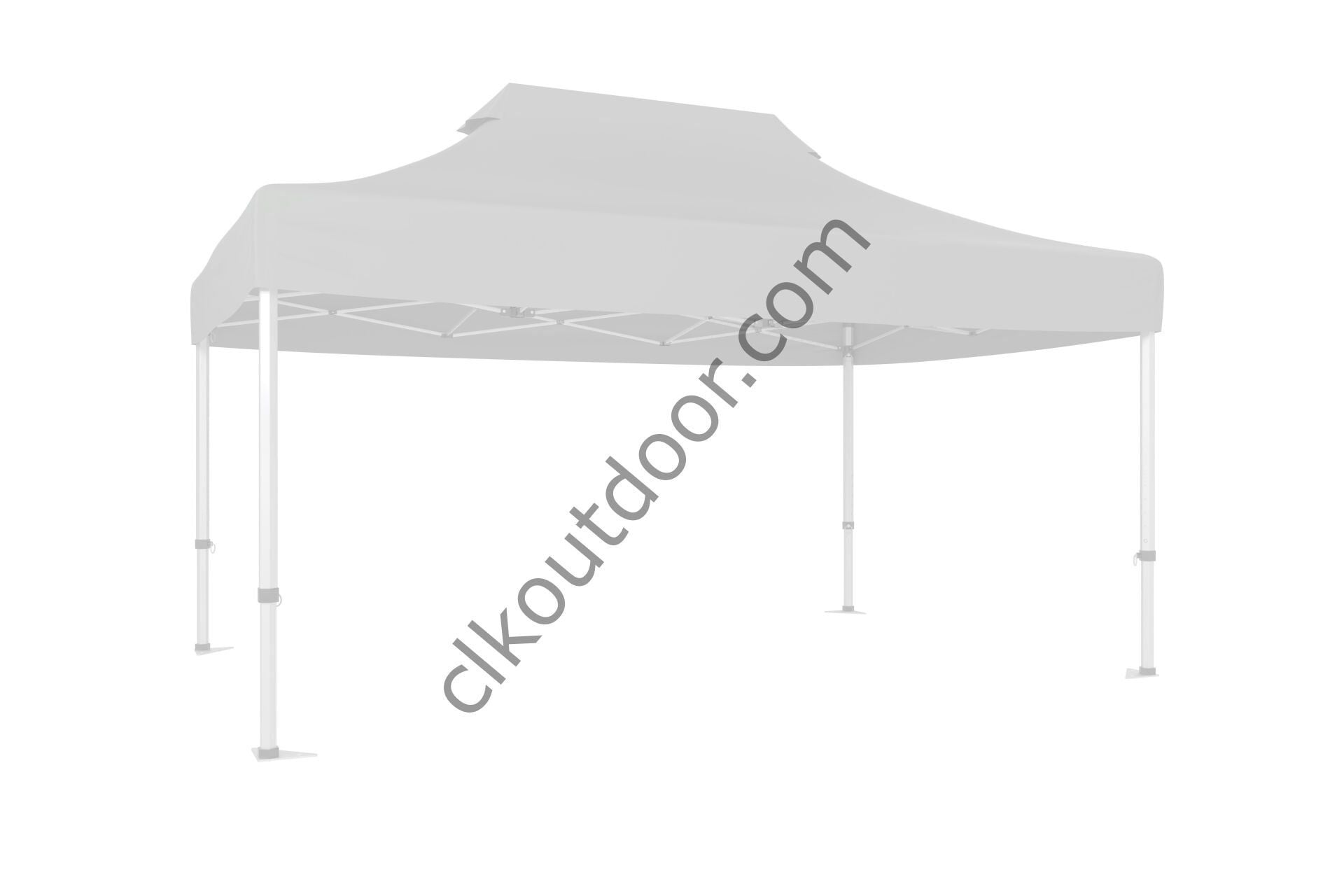 CLK 4x6 40 mm Katlanabilir Tente Portatif Gazebo Çadır Beyaz