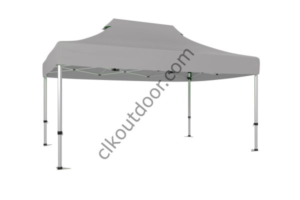 CLK 4x6 40 mm Katlanabilir Tente Portatif Gazebo Çadır Açık Gri