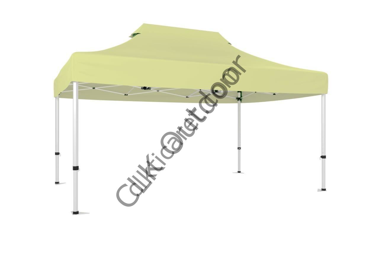 CLK 2x3 mt 40 mm Katlanabilir Tente Gazebo Çadır Krem
