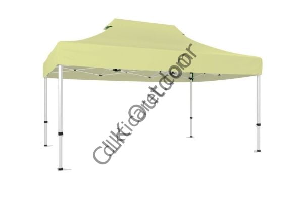 CLK 2x3 mt 40 mm Katlanabilir Tente Gazebo Çadır Krem