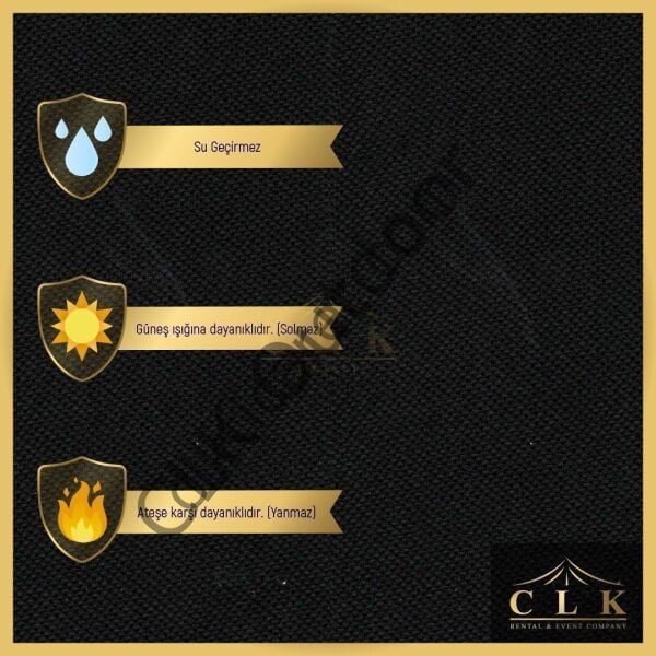 CLK 2x3 40 mm Katlanabilir Tente Gazebo Çadır Gazebo Çadır Arkası Kapalı