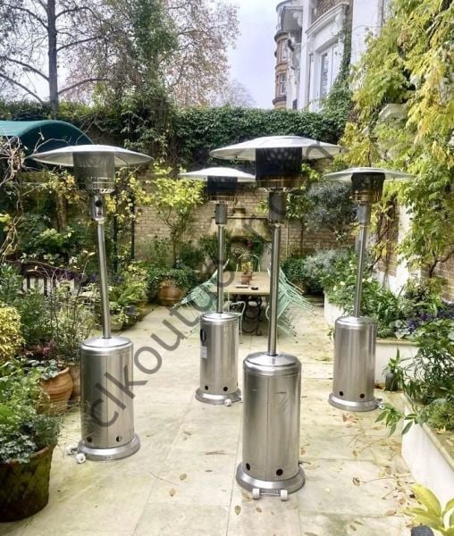 CLK Palmiye Soba Kiralık Tüplü Mantar Şapkalı Ortam Bahçe Isıtıcısı Kiralama