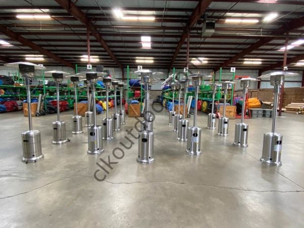 CLK Palmiye Soba Kiralık Tüplü Mantar Şapkalı Ortam Bahçe Isıtıcısı Kiralama