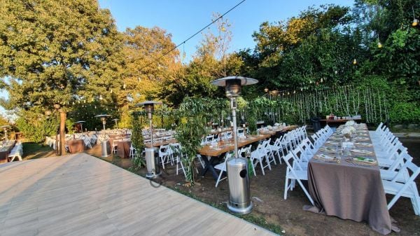 CLK Palmiye Soba Kiralık Tüplü Mantar Şapkalı Ortam Bahçe Isıtıcısı Kiralama