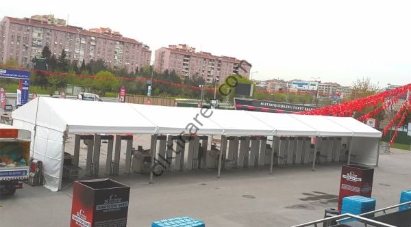 CLK 6 MT Hi Tech HTS Serisi ALüminyum Çadır Kiralama