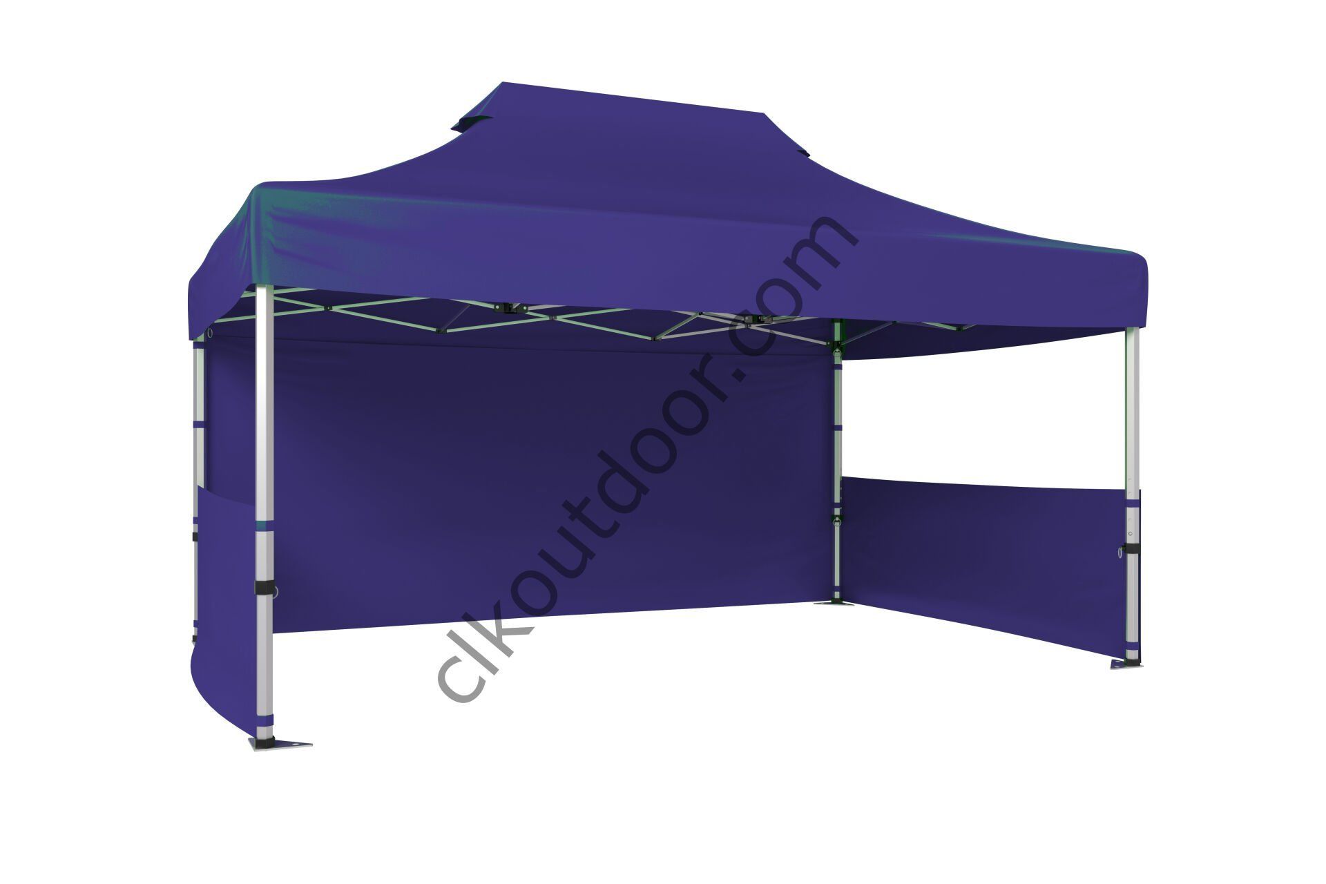 CLK 4x6 40 mm Katlanabilir Tente Gazebo Çadır Gazebo Çadır 1 Tam Duvar 2 Yarım Duvar Lacivert